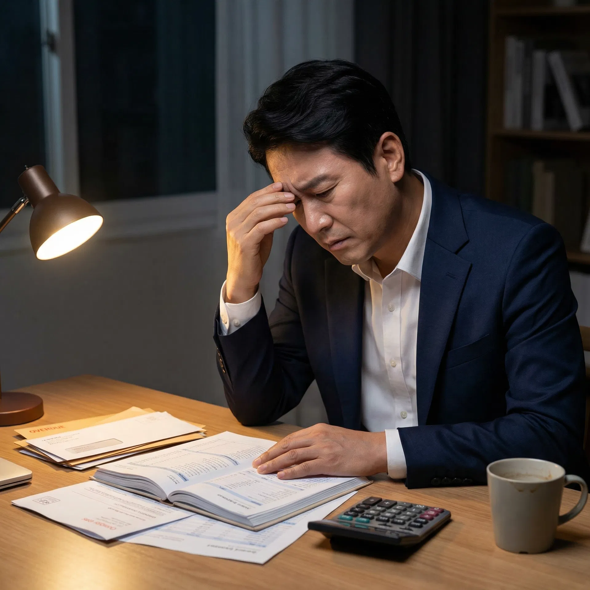 빌려준 돈을
몇 년째 못 받고 있습니다