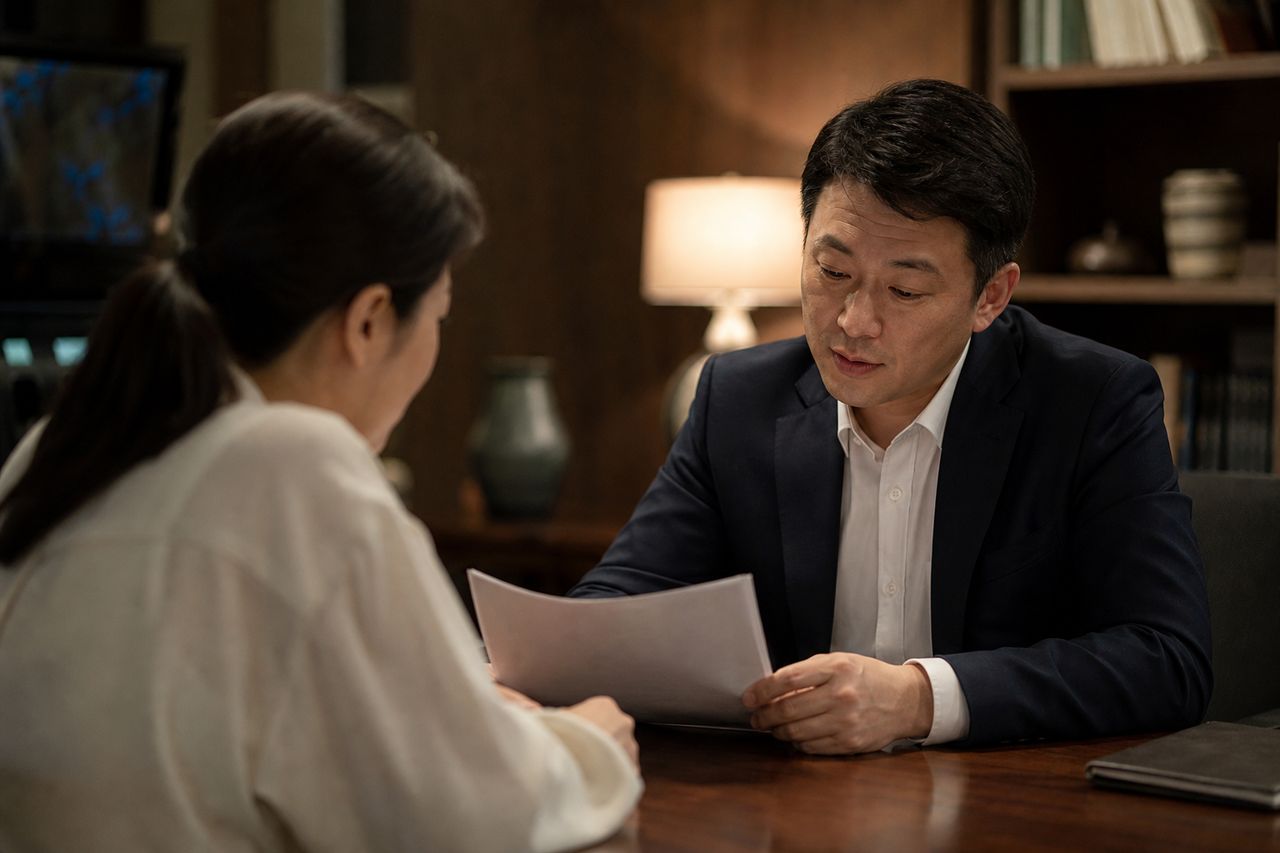 양육비 감액, 실직이나 소득감소가 생기면 가능한가 관련 전문가 상담·서류 검토 장면