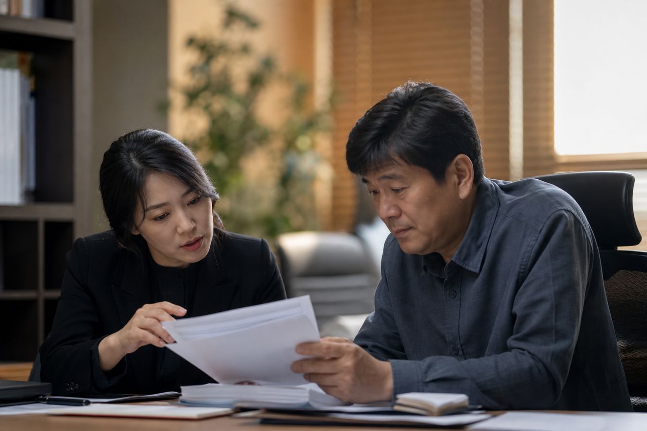 상대방이 면접교섭을 막는다면 어떤 절차를 검토할 수 있을까 관련 전문가 상담·서류 검토 장면